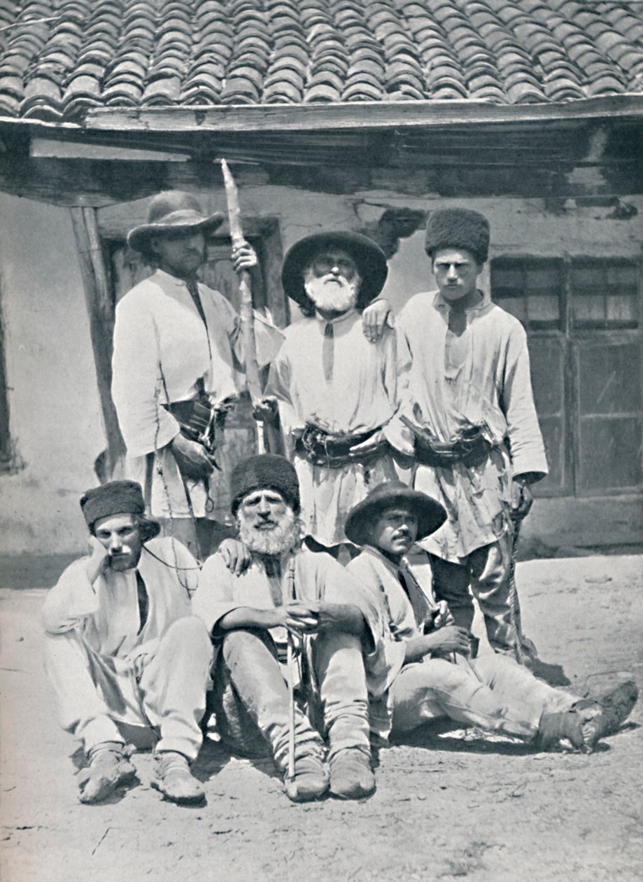 Rumänische Bauern, 1912 von Unbekannt