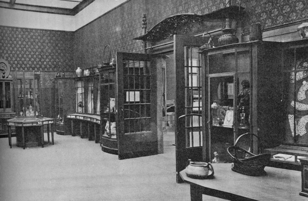 Raum der österreichischen Kunst- und Gewerbeschulen, St. Louis, 1905 von Unbekannt