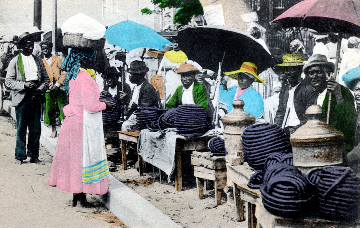 Tabakverkäufer, Jamaika, ca. 1900er von Unbekannt