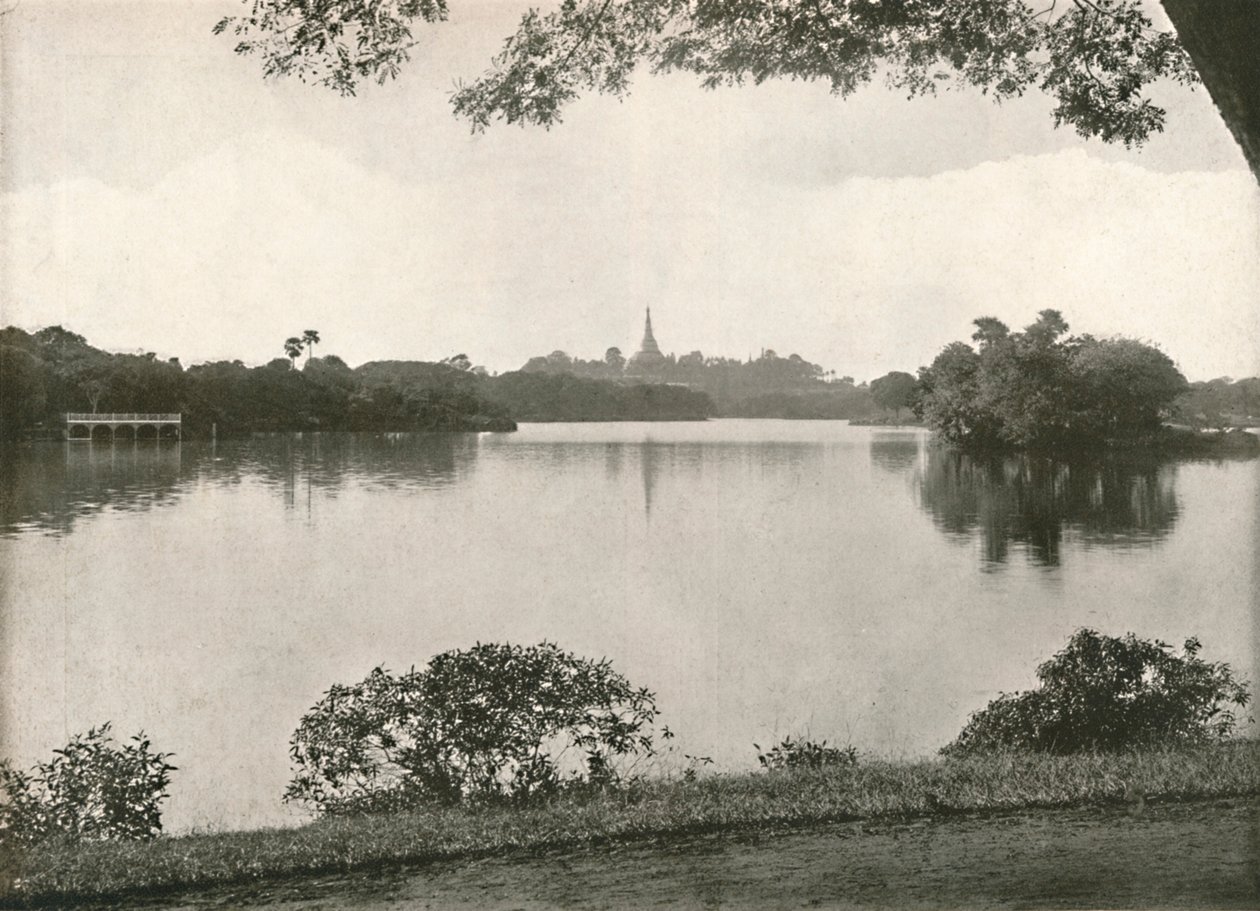 Königliche Seen, Rangoon, 1900 von Unbekannt