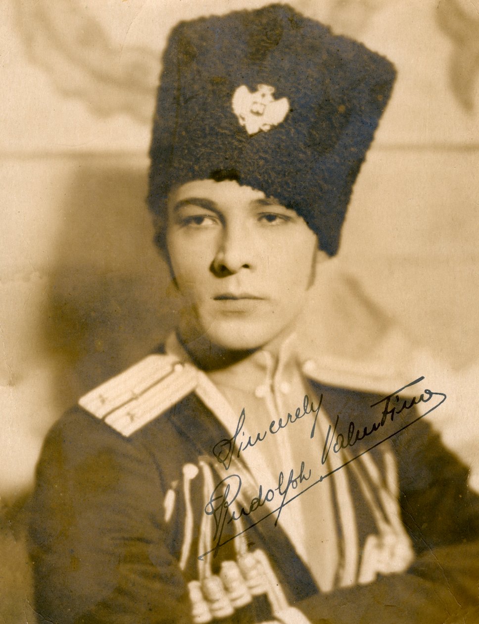 Rudolph Valentino, italienischer Schauspieler von Unbekannt