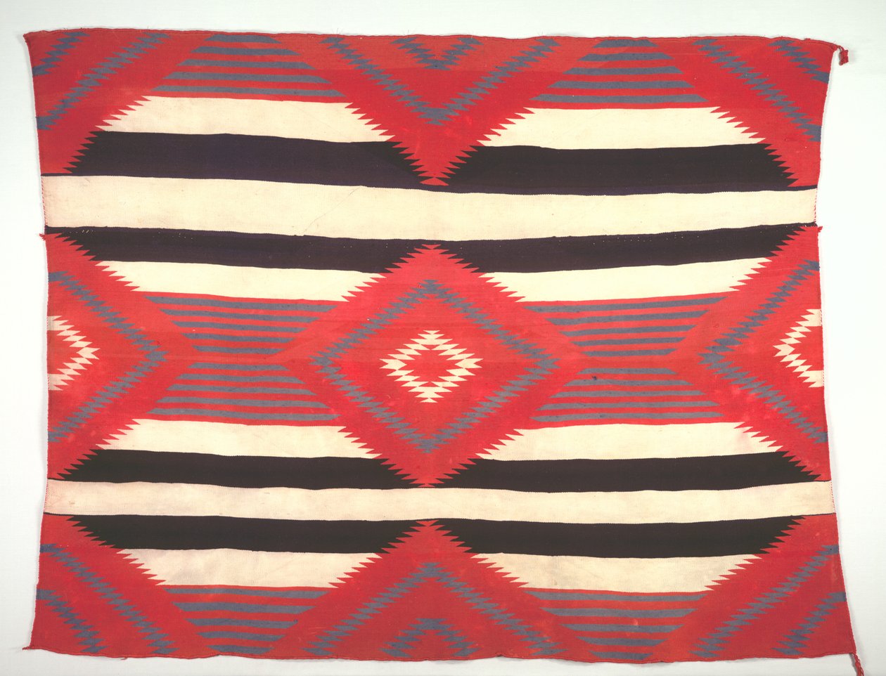 Teppich im Stil der dritten Phase des Häuptlingsdecke, Germantown-Weberei, ca. 1890-1910 von Unbekannt