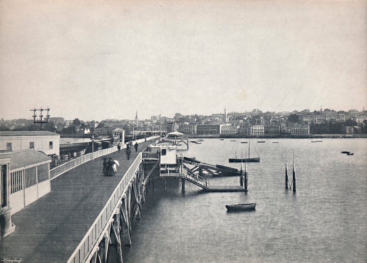 Ryde - Blick vom Pier, 1895 von Unbekannt