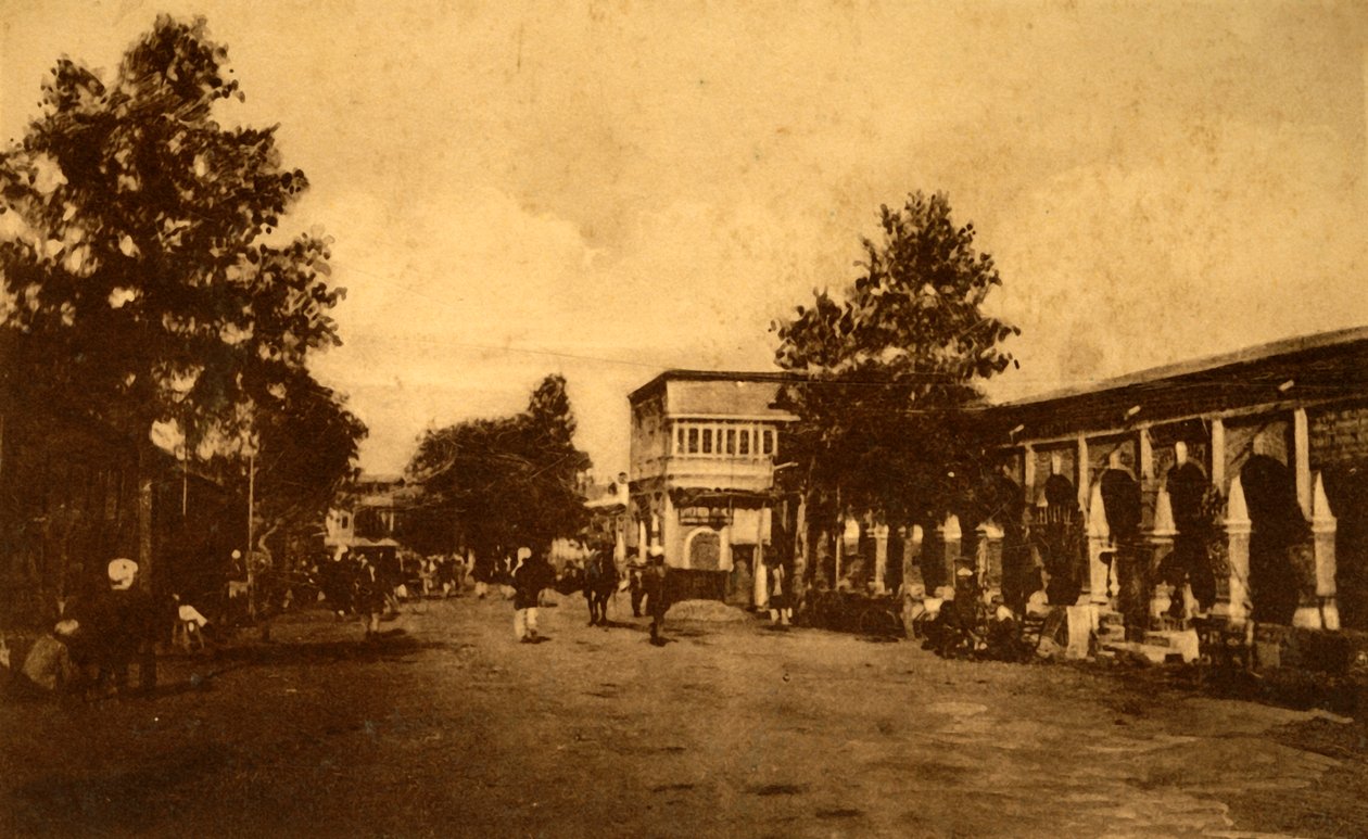 Sadder Bazar, Rawalpindi, ca. 1918-1939 von Unbekannt