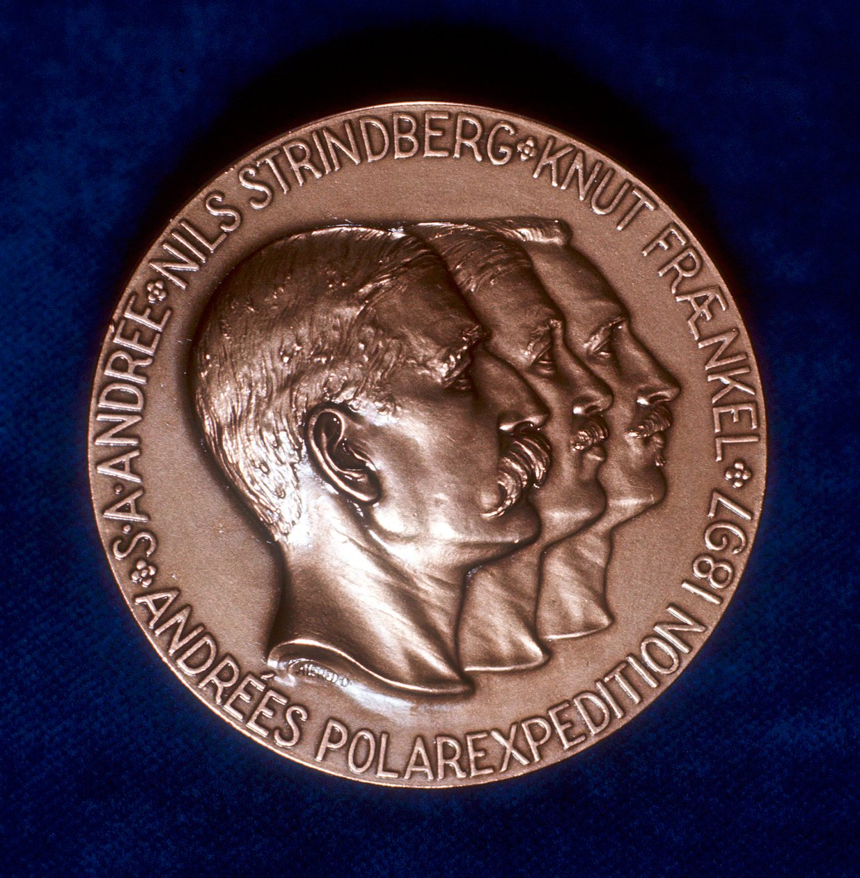 Salomon August Andrée 1854-1897, schwedischer Ingenieur und Ballonfahrer, 1897 von Unbekannt