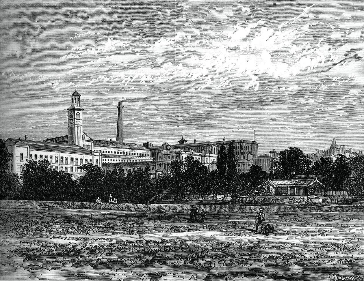 Saltaire-Werke, ca. 1880 von Unbekannt