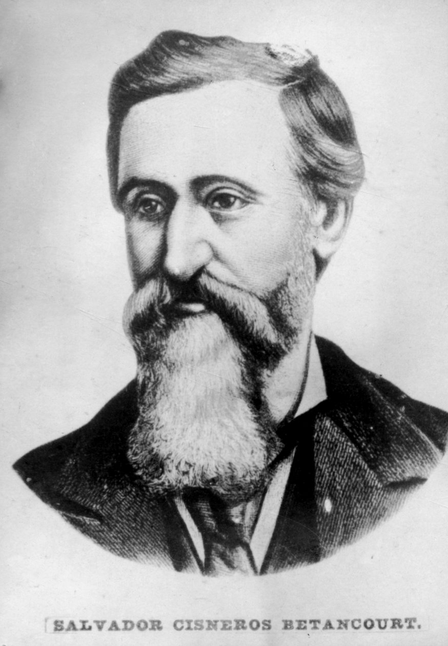 Salvador Cisneros Betancourt, Marquis von Santa Lucia 1828 - 1914, kubanischer Politiker, ca. 1910 von Unbekannt