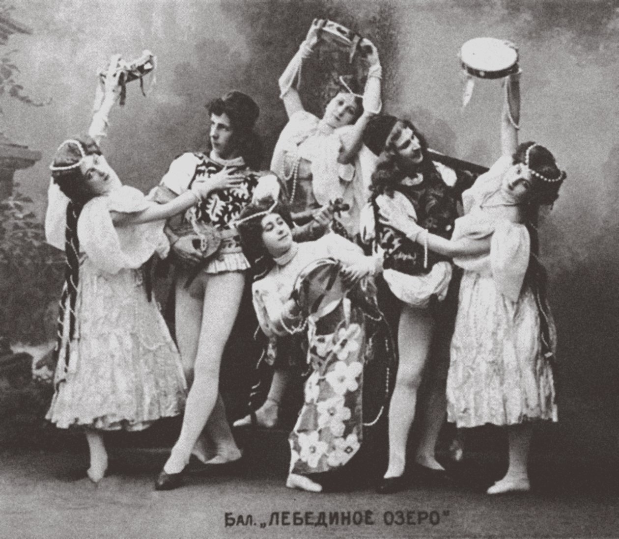 Szene aus dem Ballett Schwanensee, Mariinsky-Theater, 1895 von Unbekannt
