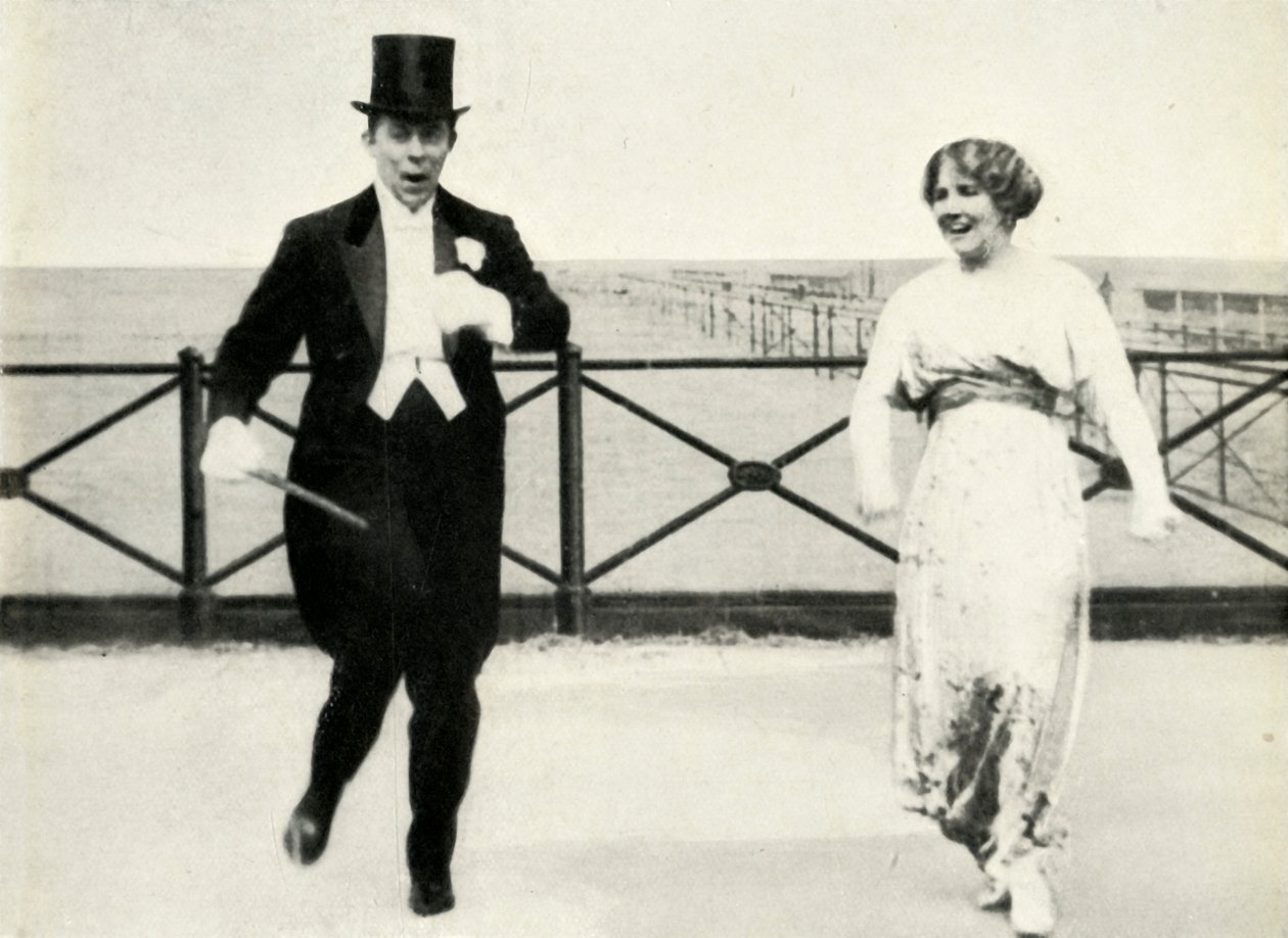 Seymour Hicks und Ellaline Terriss, ca. 1907, 1947 von Unbekannt
