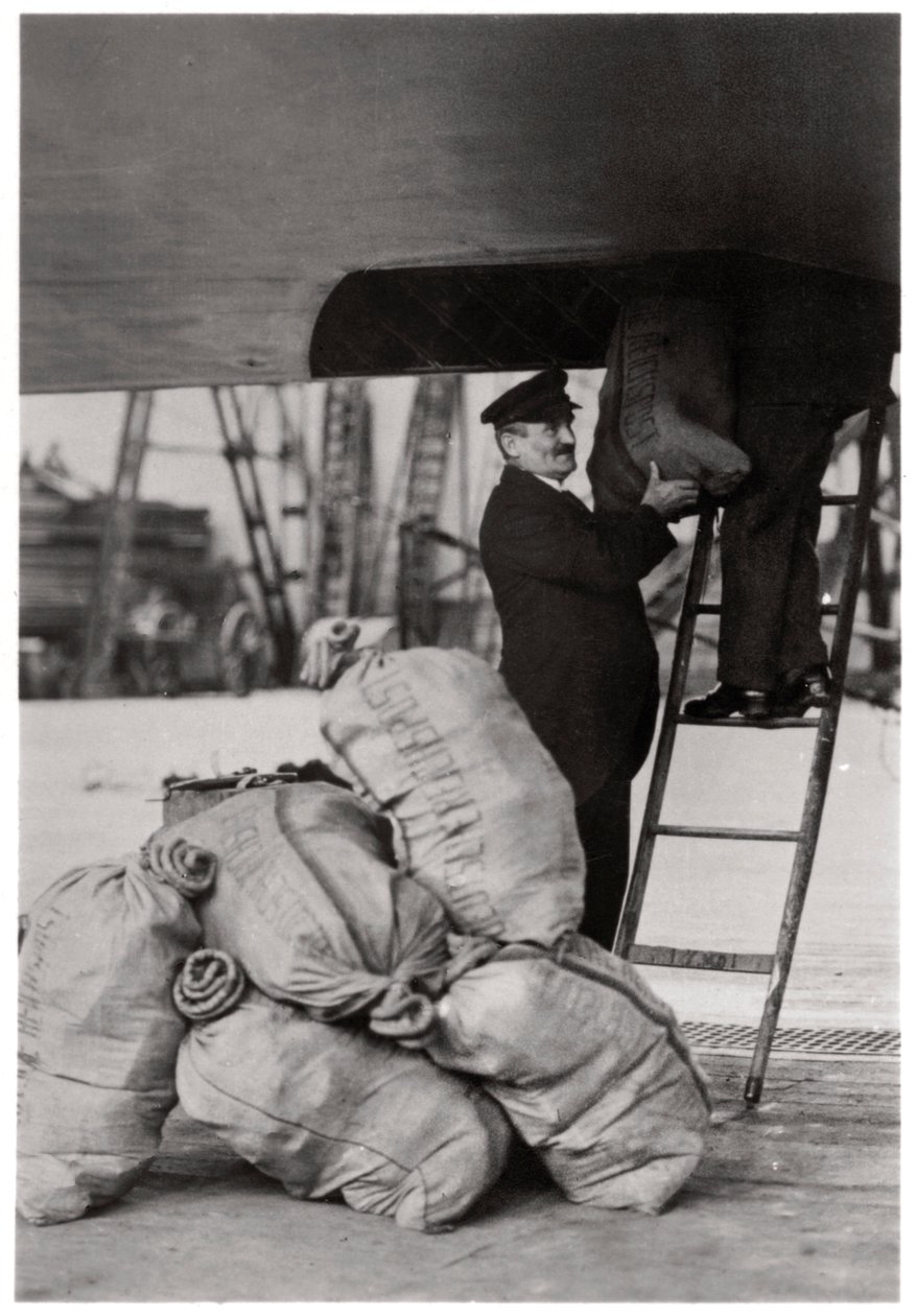 Postversand, Zeppelin LZ 127 Graf Zeppelin, 1933 von Unbekannt