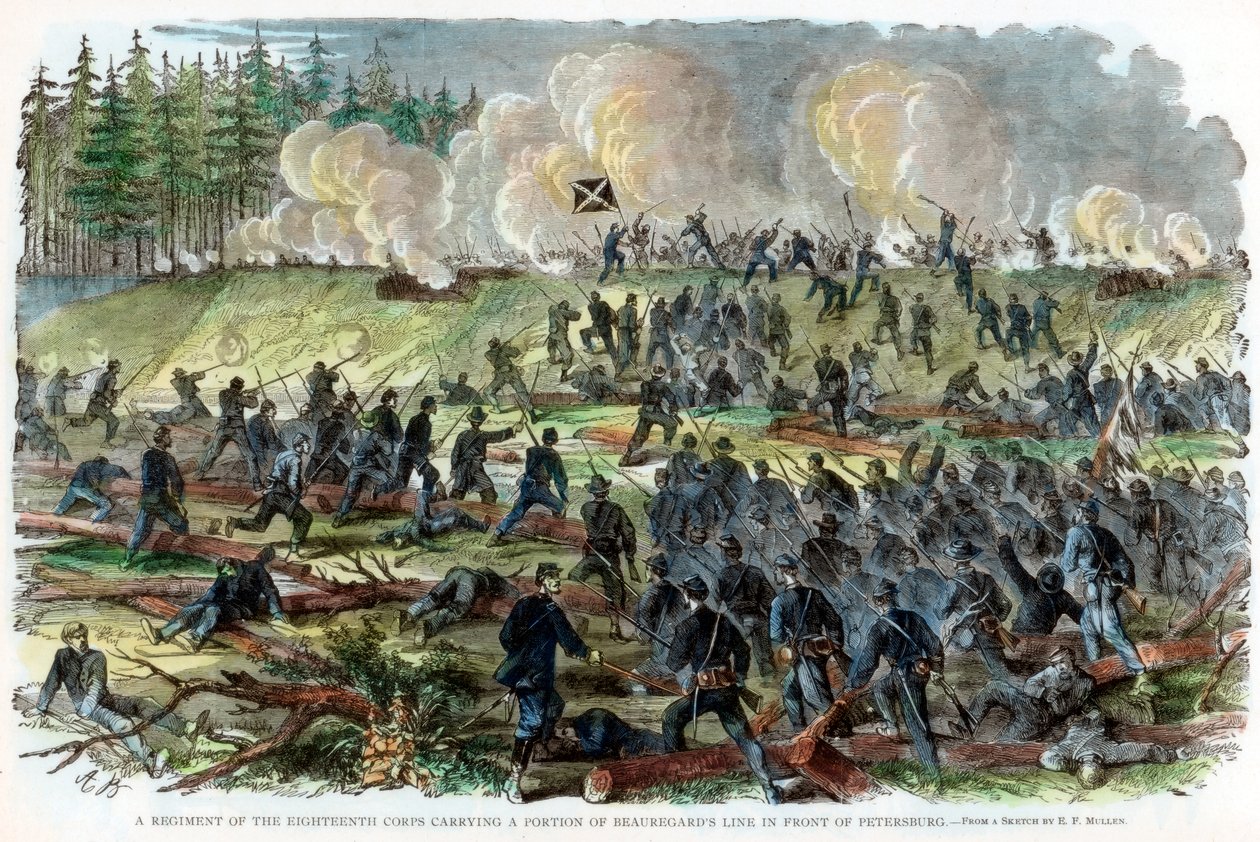 Belagerung von Petersburg, Virginia, Amerikanischer Bürgerkrieg von Unbekannt
