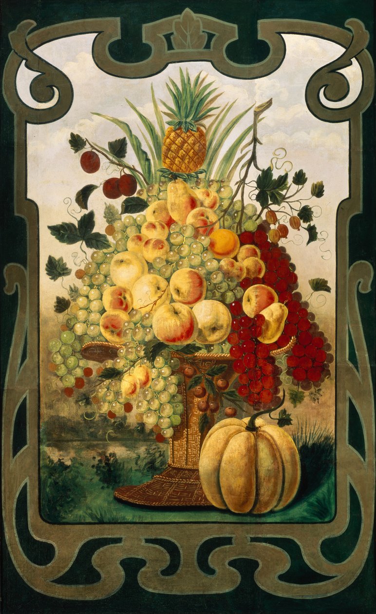 Schild für Obstladen, frühes 20. Jahrhundert von Unbekannt