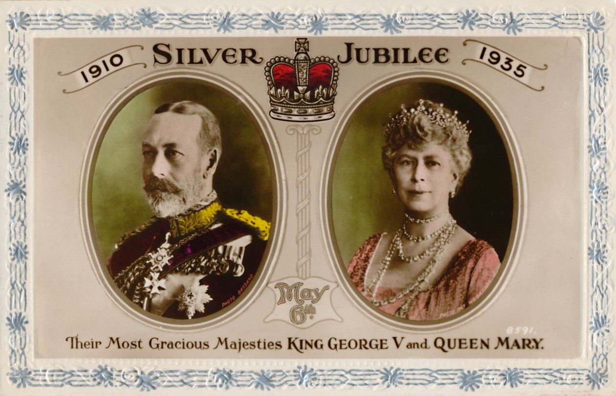 Silbernes Jubiläum 1910-1935, 6. Mai - König George V. und Königin Mary, 1935 von Unbekannt