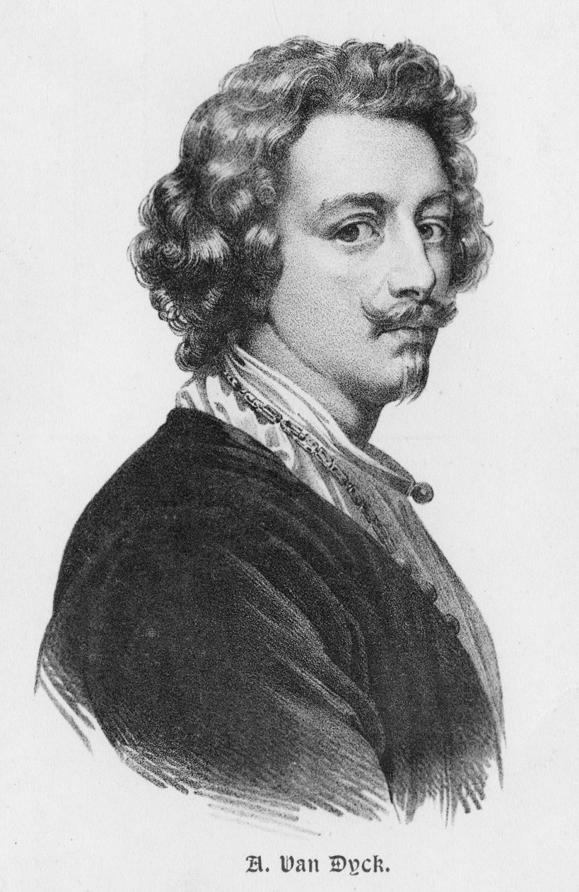 Sir Anthony van Dyck 1599-1641, flämischer Maler, frühes 20. Jahrhundert von Unbekannt