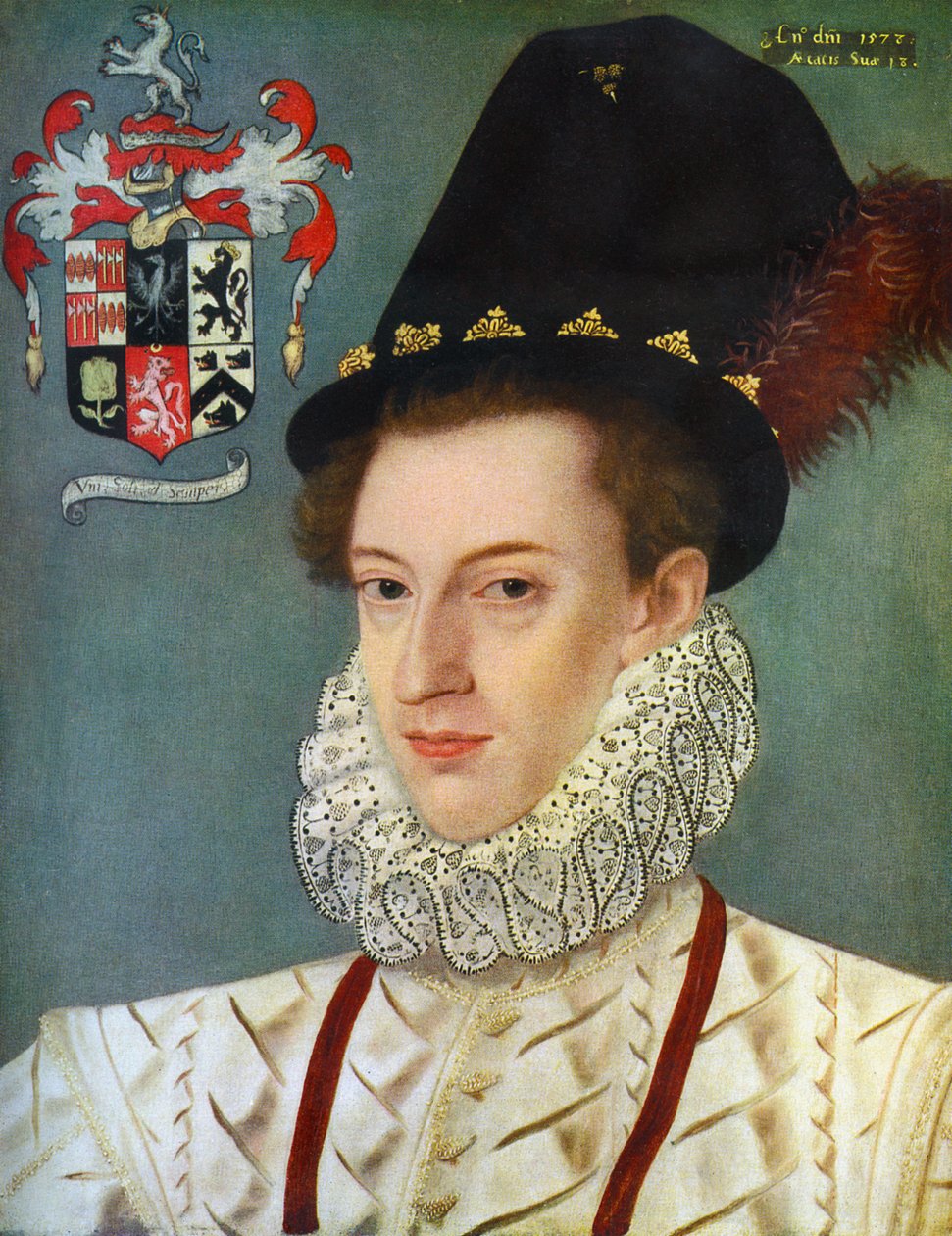 Sir Edward Hoby, 1560-1617 von Unbekannt