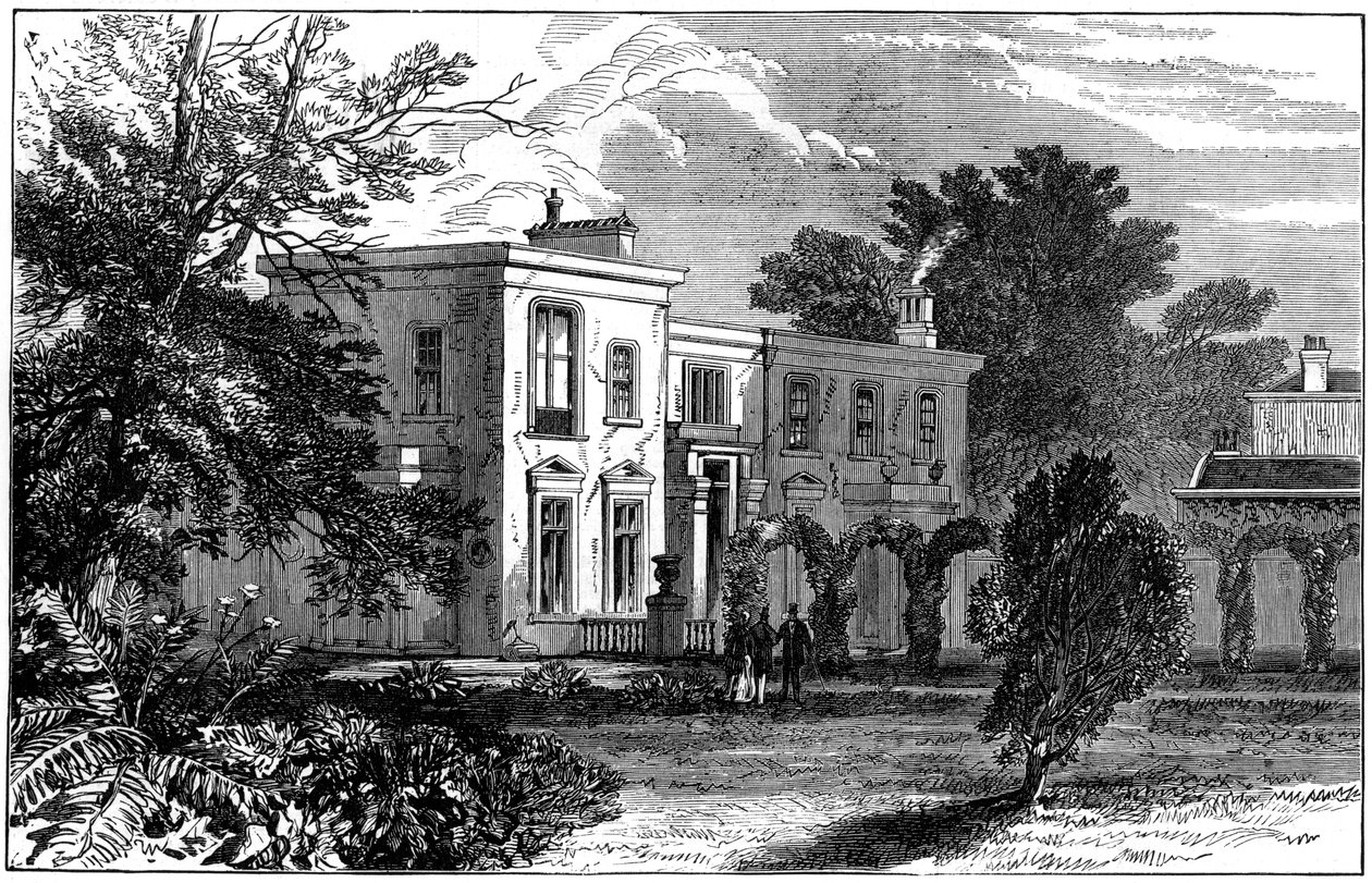 Haus von Sir Edwin Landseer 1802-1873, Brighton, East Sussex, 1874 von Unbekannt