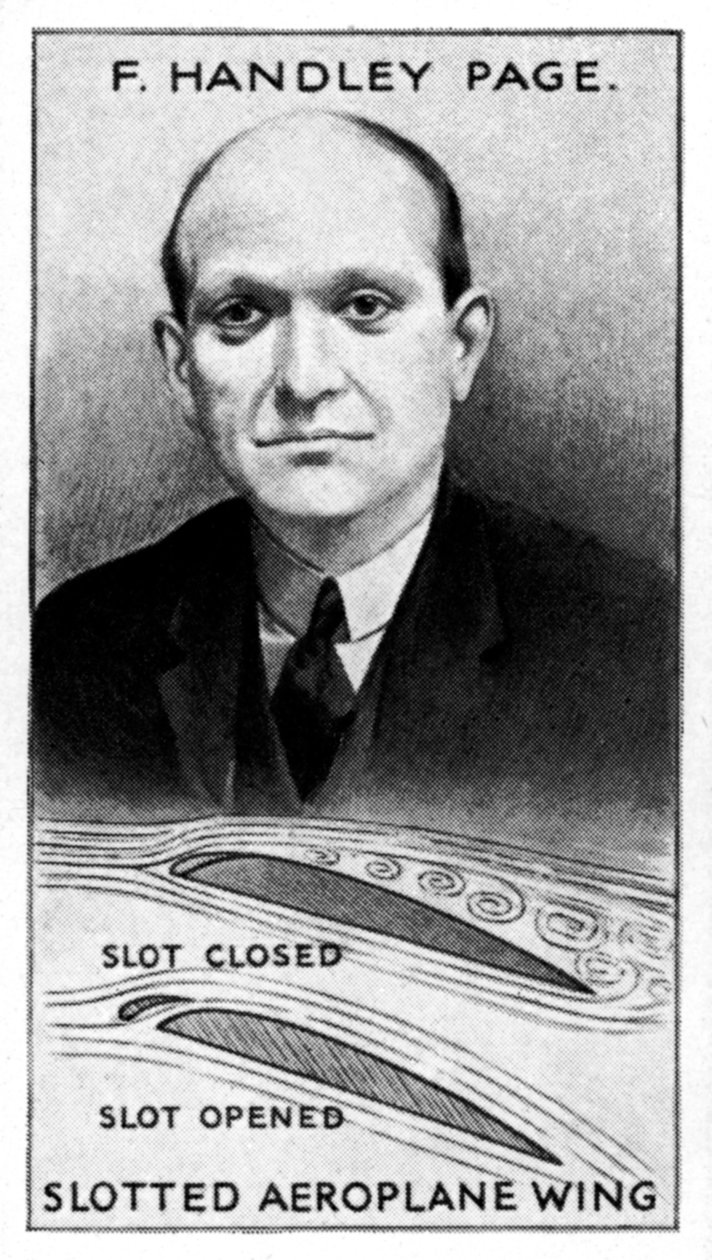 Sir Frederick Handley Page, englischer Industrieller, um 1924 von Unbekannt