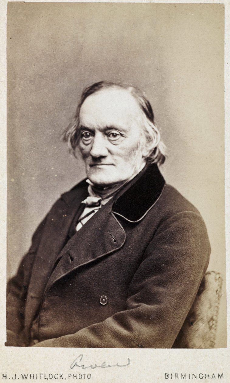 Sir Richard Owen, englischer Naturforscher und Paläontologe, ca. 1880 von Unbekannt