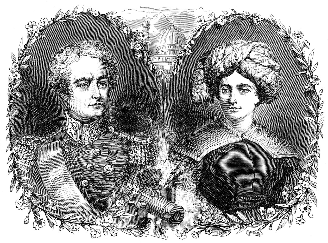 Sir Robert und Lady Sale von Unbekannt