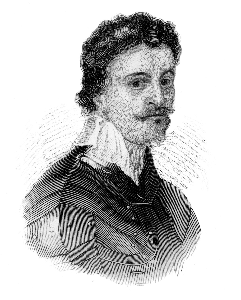 Sir Thomas Wentworth, 1. Earl of Strafford, englischer Staatsmann des 17. Jahrhunderts, 1850 von Unbekannt