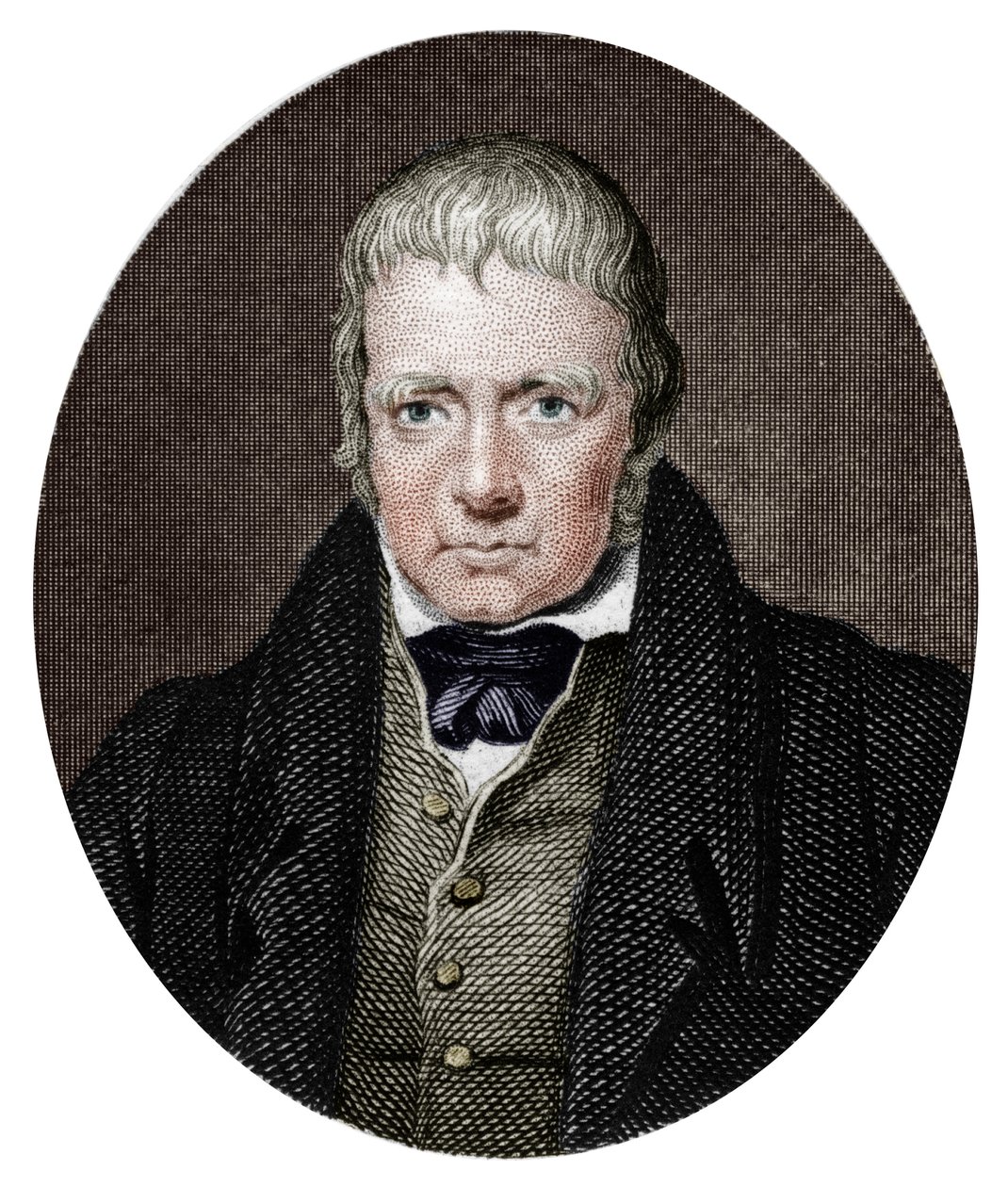 Sir Walter Scott, 1. Baronet, schottischer Historienromanautor und Dichter, 1877 von Unbekannt