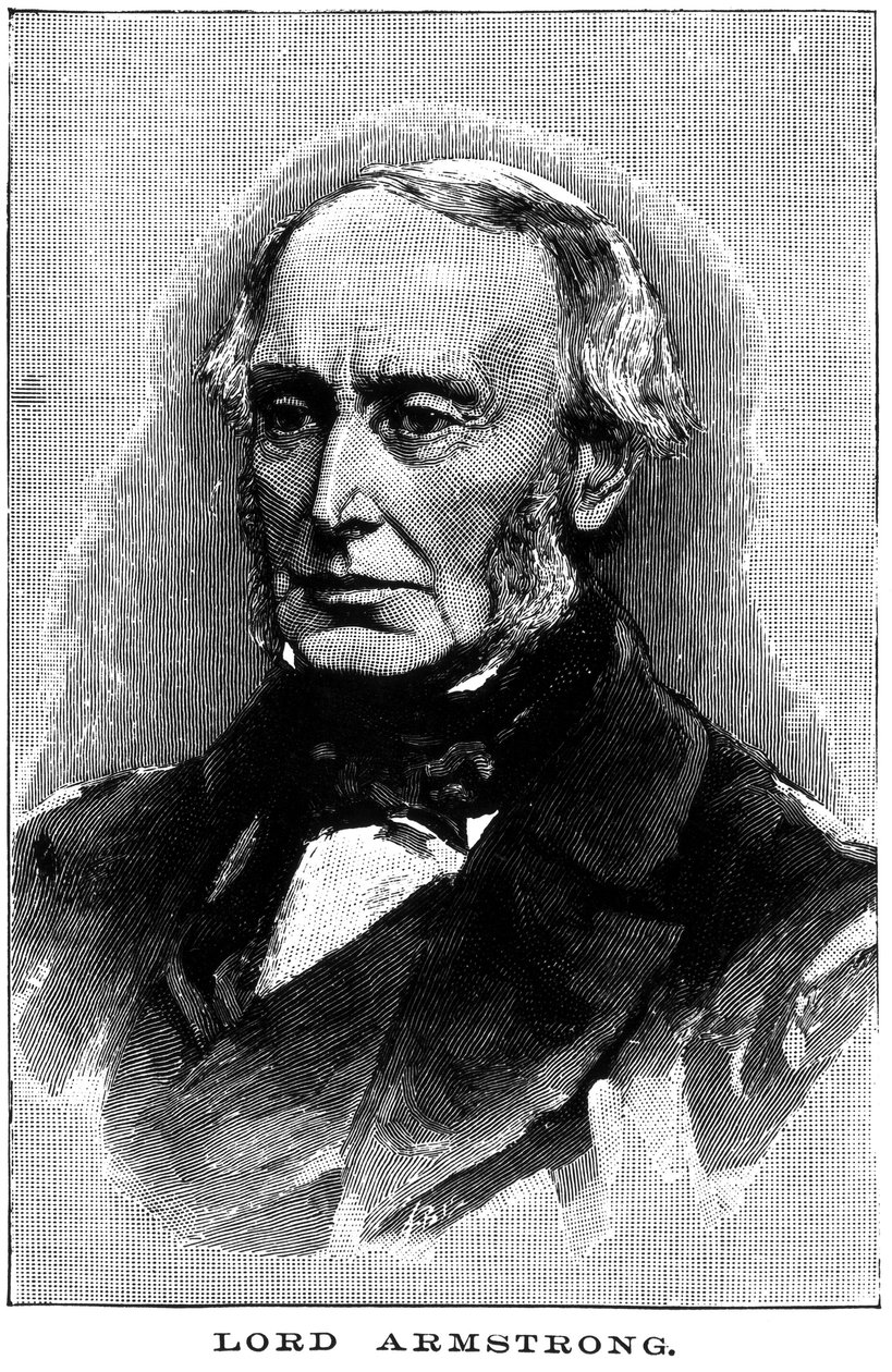Sir William George Armstrong, britischer Erfinder und Industrieller, ca. 1880 von Unbekannt