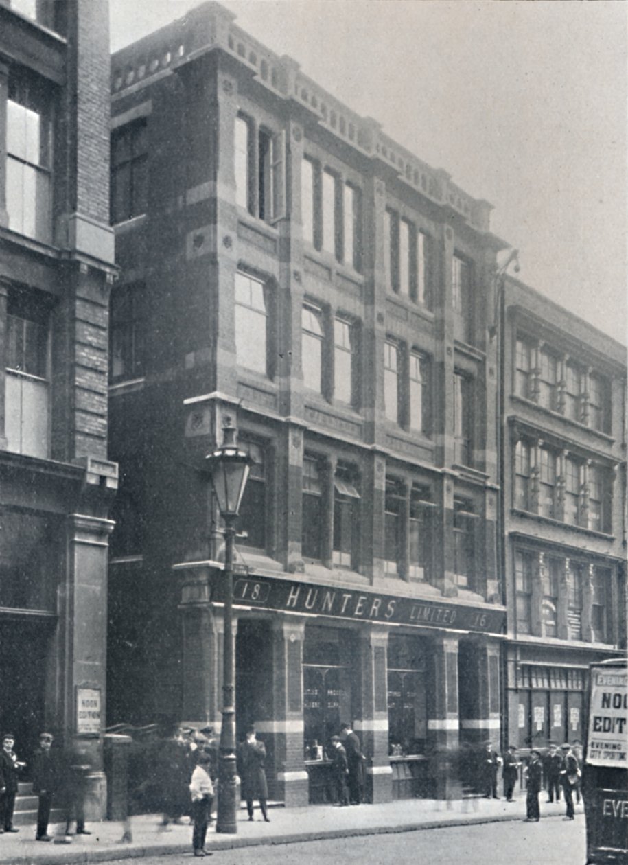 St. Bride Street Front, 1917 von Unbekannt
