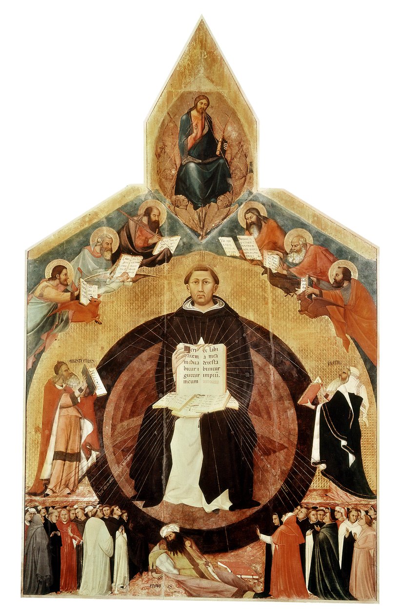 Thomas von Aquin, italienischer Theologe und Philosoph von Unbekannt