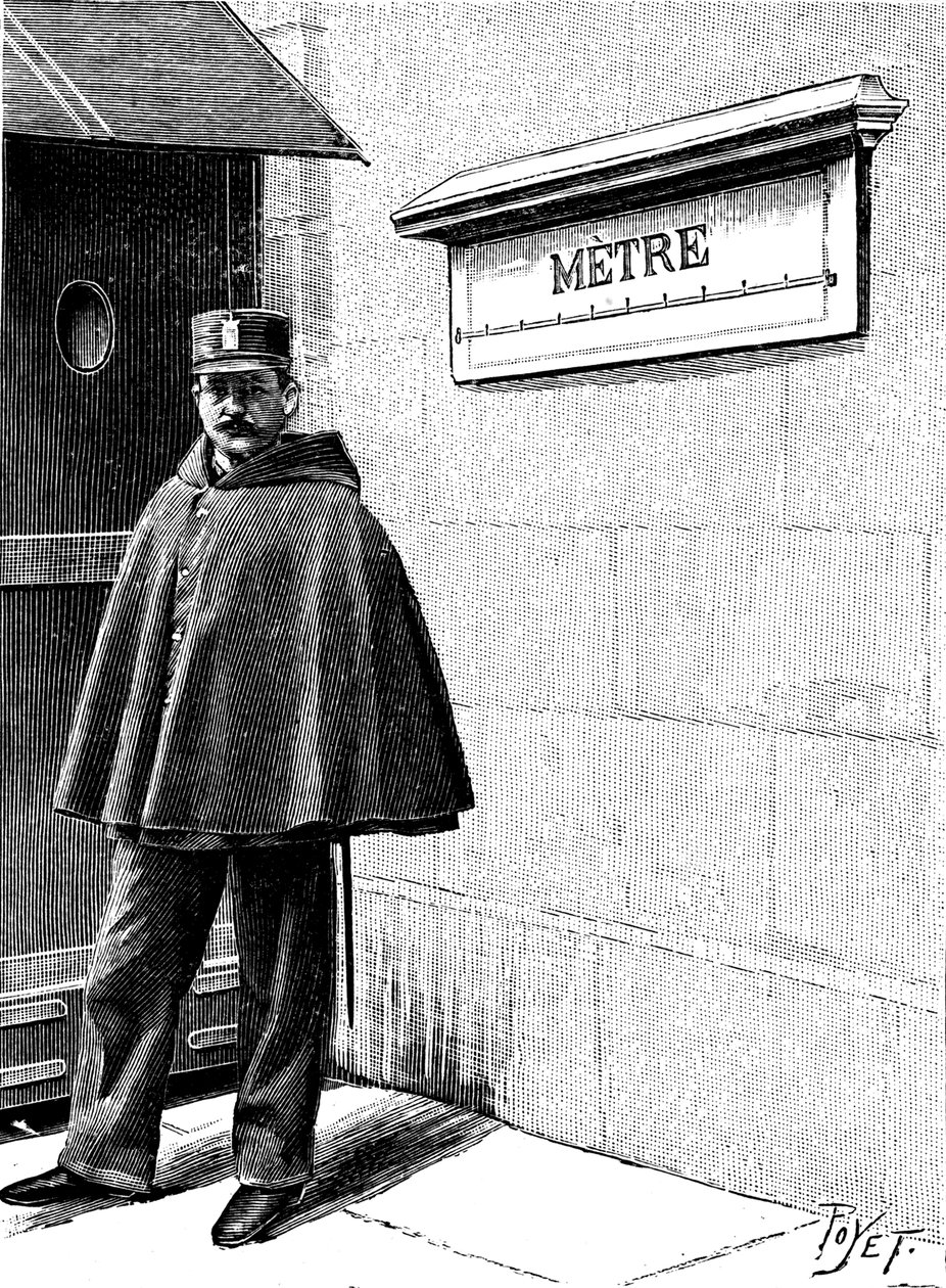 Standardmeter im Petit Luxembourg, Paris, 1904 von Unbekannt