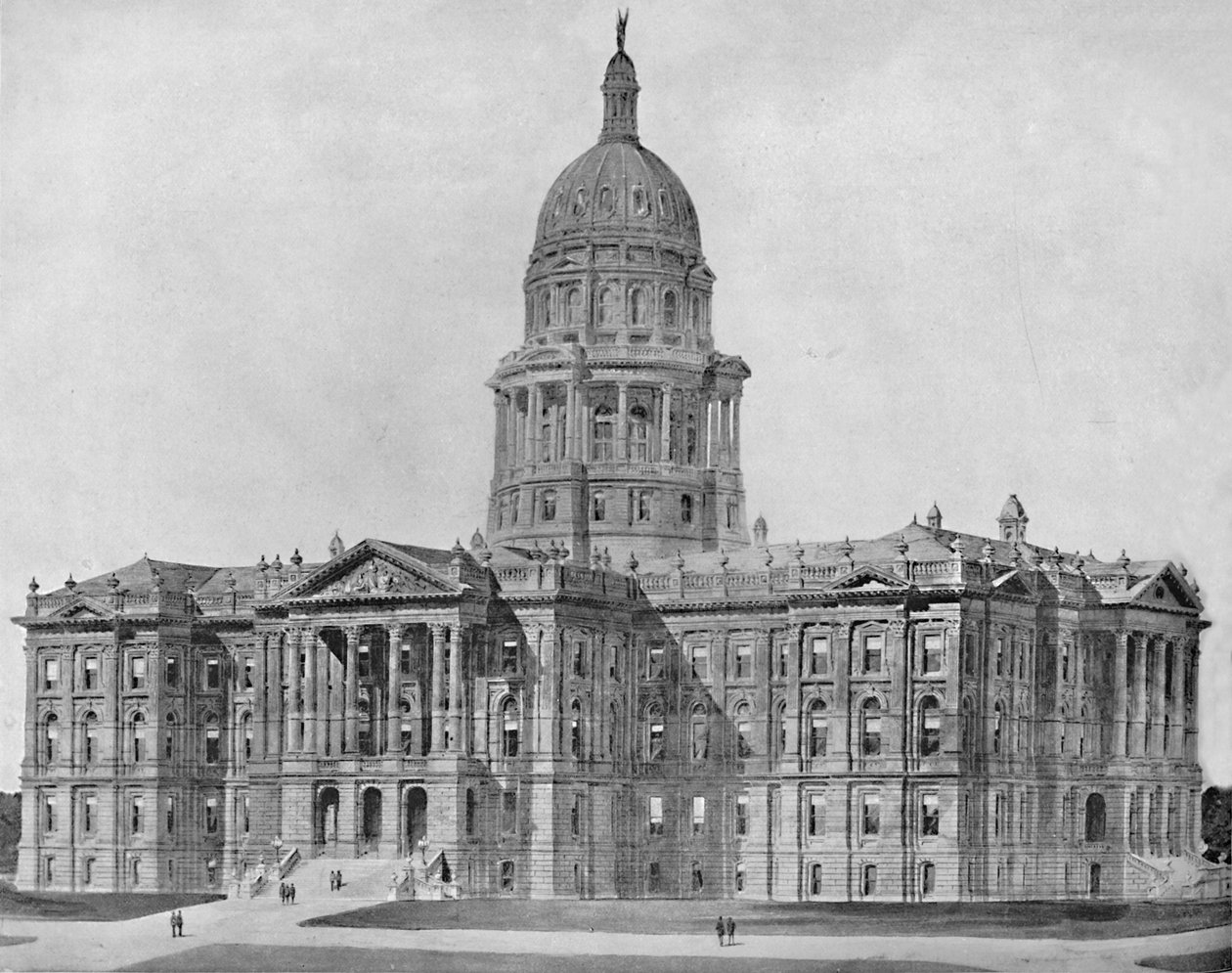 State House, Denver, Colorado, um 1897 von Unbekannt