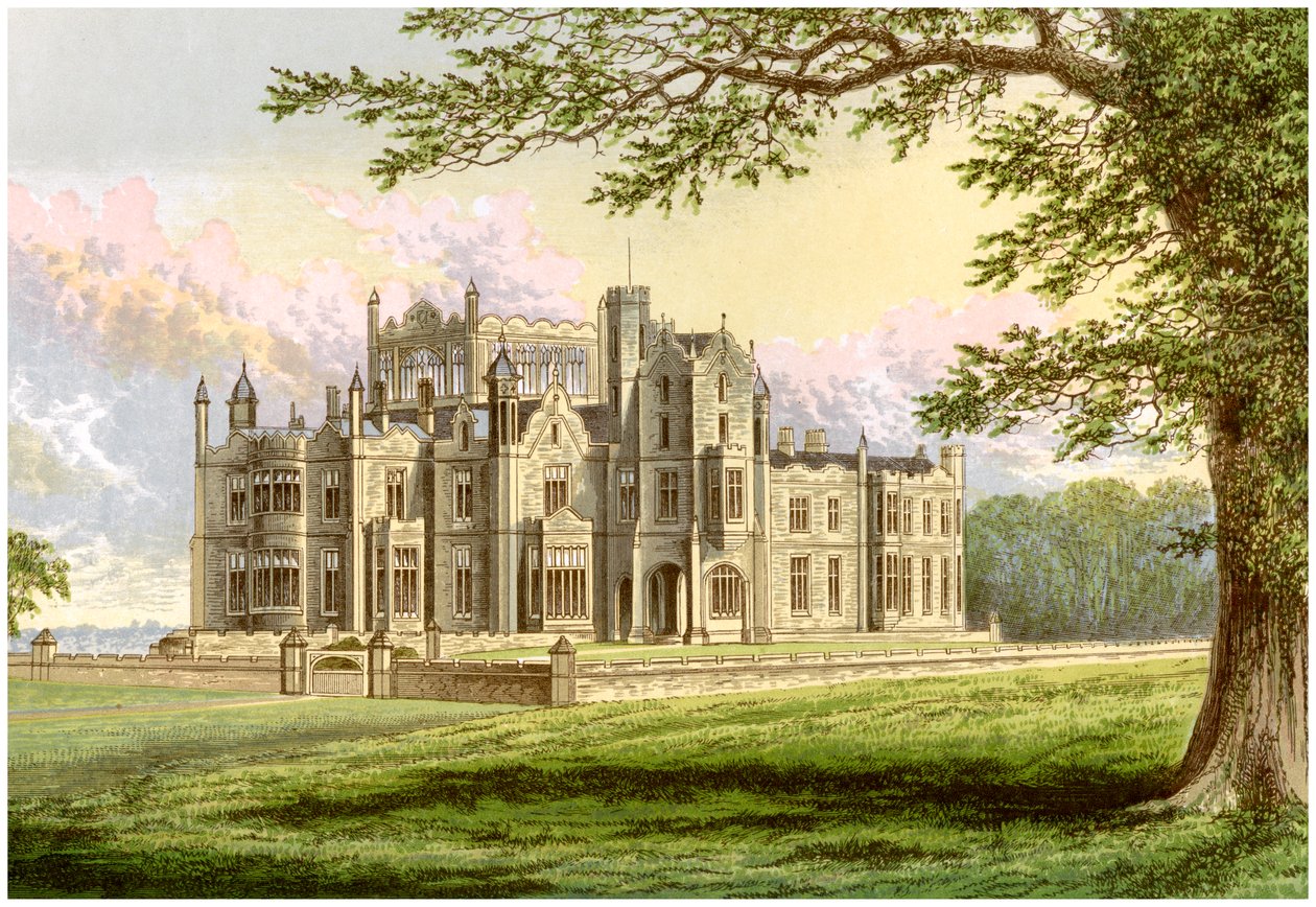 Stourton, Yorkshire, Heim von Lord Stourton, ca. 1880 von Unbekannt
