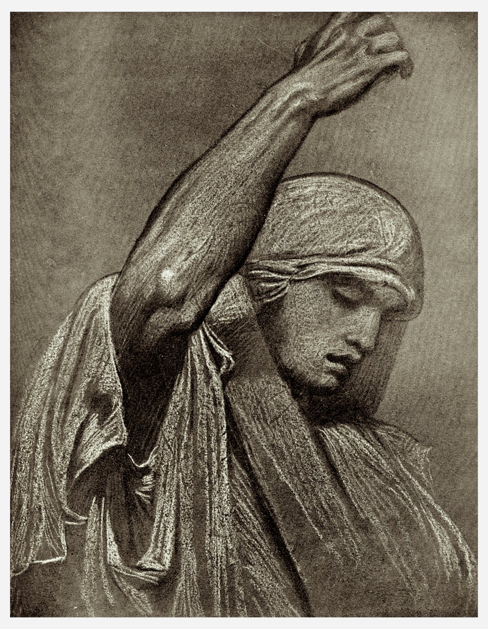Studie, 1901 von Unbekannt