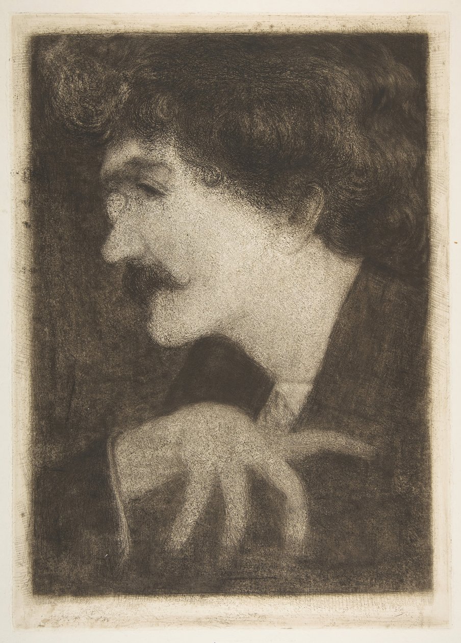 Vorschlag von Whistler für sein Porträt, 1870er Jahre von Unbekannt