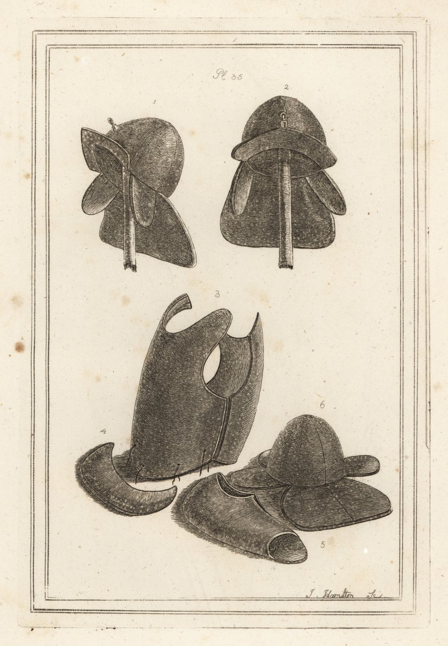 Rüstung aus der Zeit von König James oder Charles I. von Unbekannt