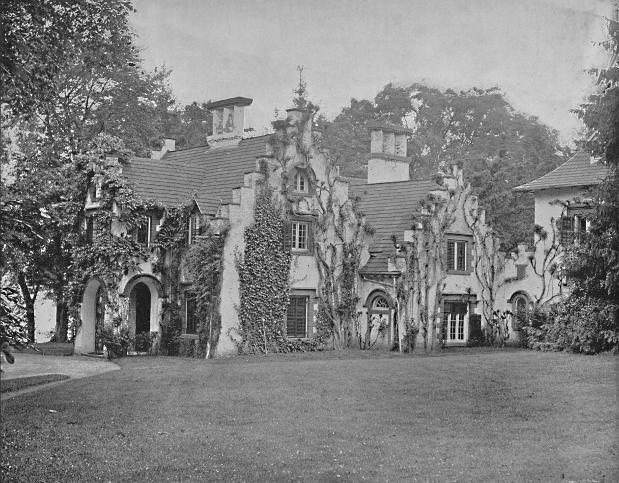 Sunnyside, Heim von Washington Irving, nahe Tarrytown, New York von Unbekannt