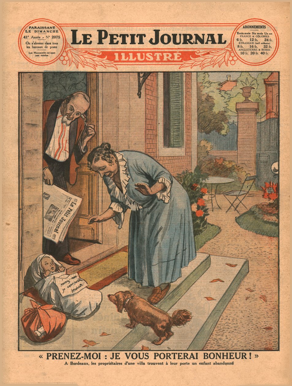 Nimm mich: Ich werde dir Glück bringen, 1930 von Unbekannt