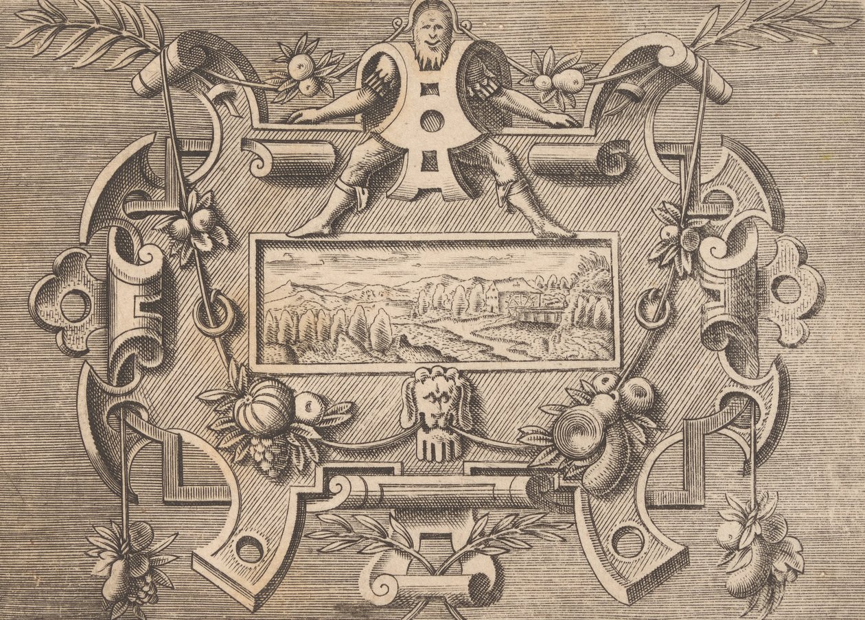 Targhe ed altri ornati di varie e capricciose invenzioni Cartouches und andere Ornamente, 1773 von Unbekannt