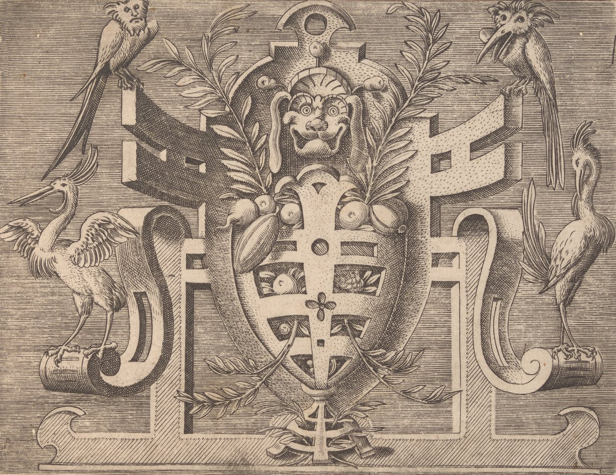 Targhe ed altri ornati di varie e capricciose invenzioni Cartouches und andere Ornamente von Unbekannt