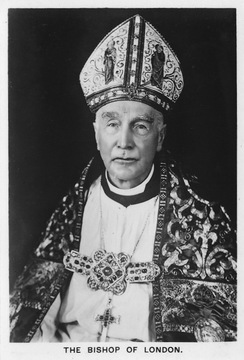 Der Bischof von London Dr. Winnington-Ingram, 1937 von Unbekannt