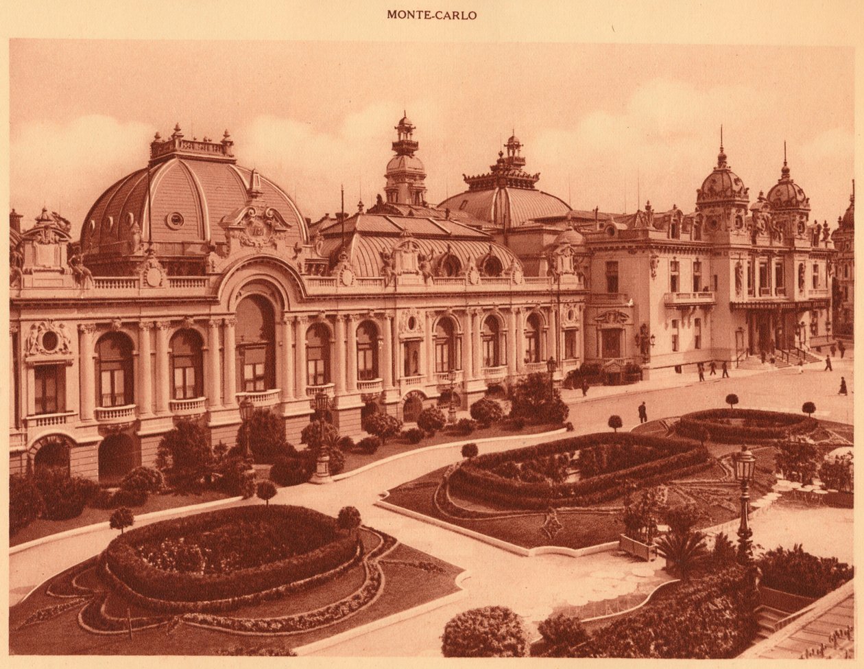Das Casino, Monte Carlo, 1930 von Unbekannt