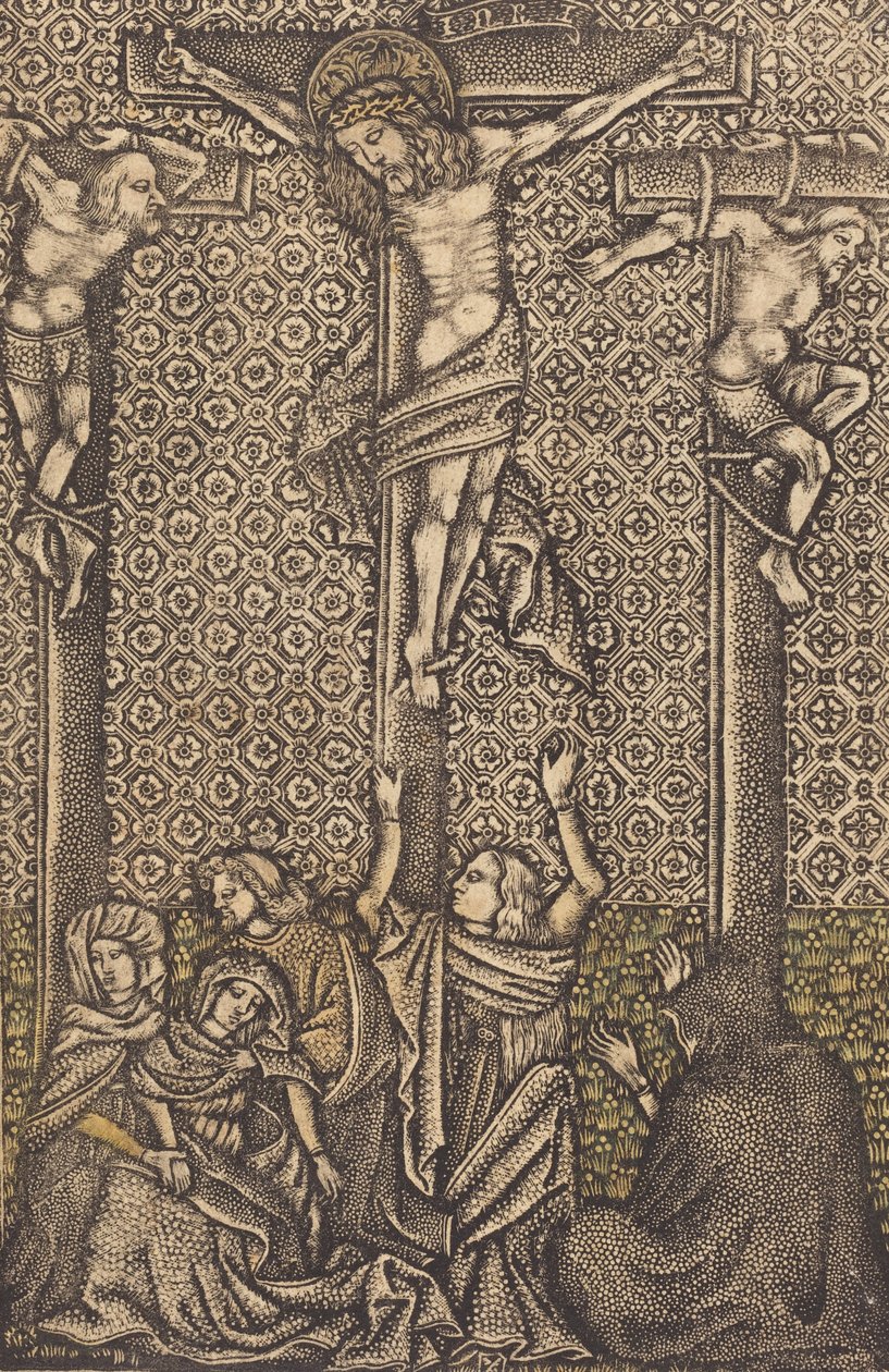 Die Kreuzigung, ca. 1460 von Unbekannt