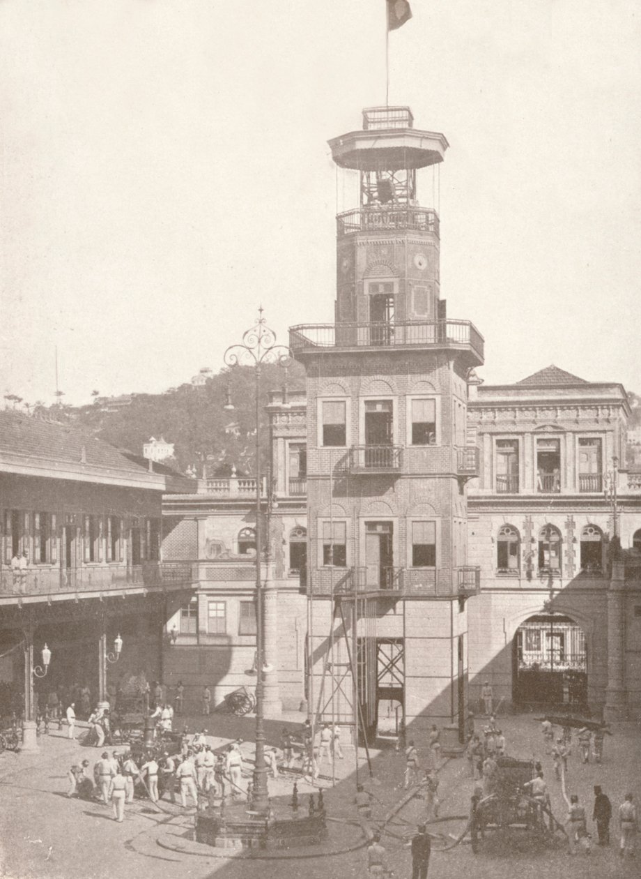 Die Feuerwehrzentrale, 1914 von Unbekannt