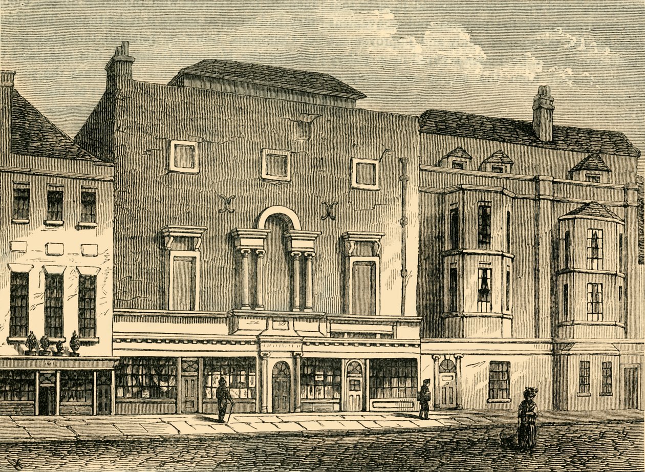 Die erste Royal Academy, um 1740, 1881 von Unbekannt