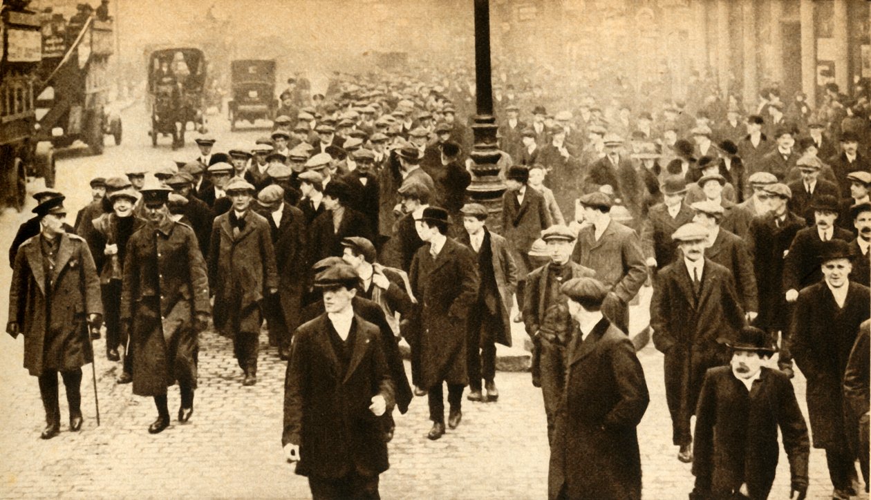 Das Fußballer-Bataillon, London, Erster Weltkrieg, 1914-1918, 1933 von Unbekannt
