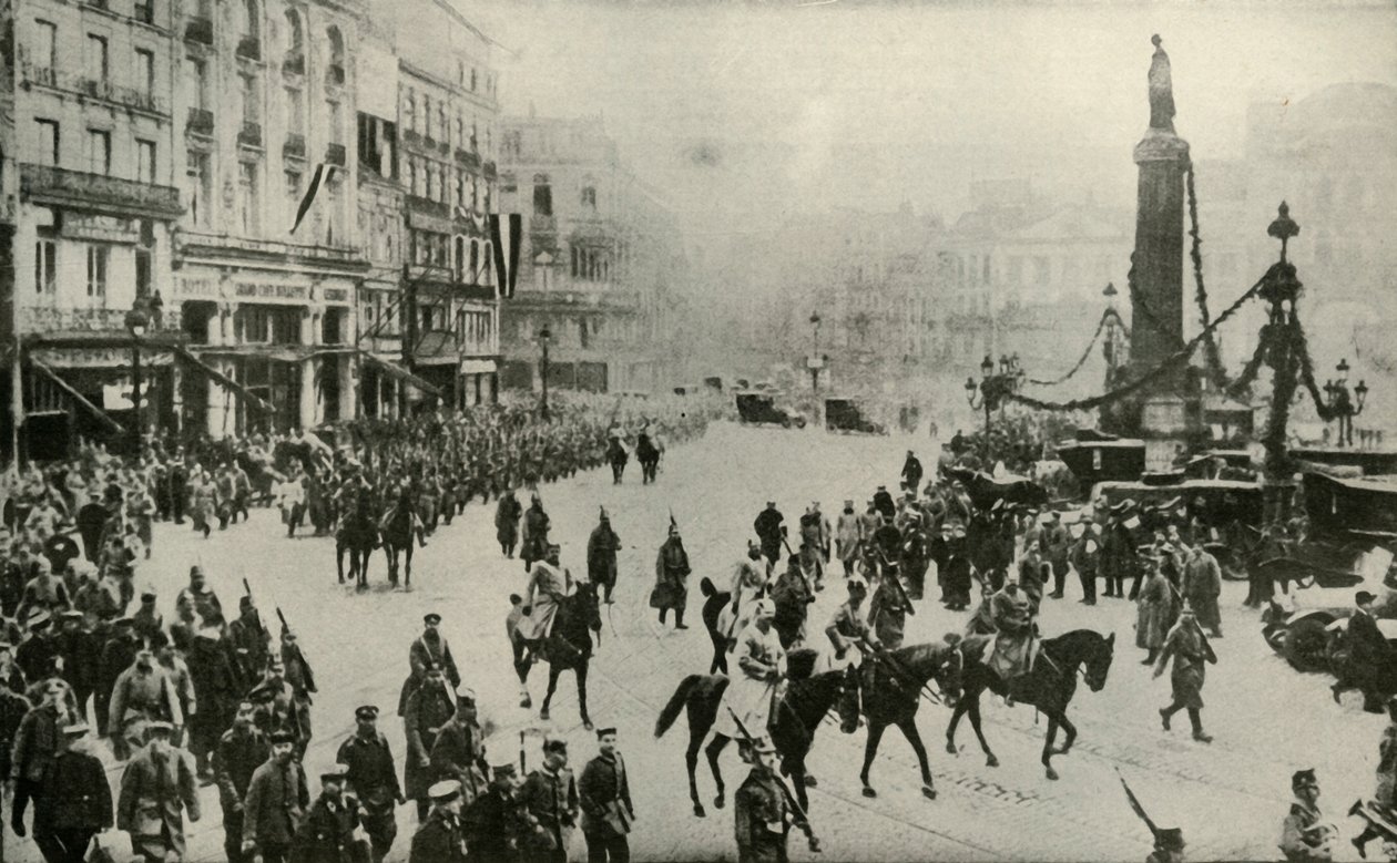 Die deutsche Besetzung von Lille, 1914, 1919 von Unbekannt