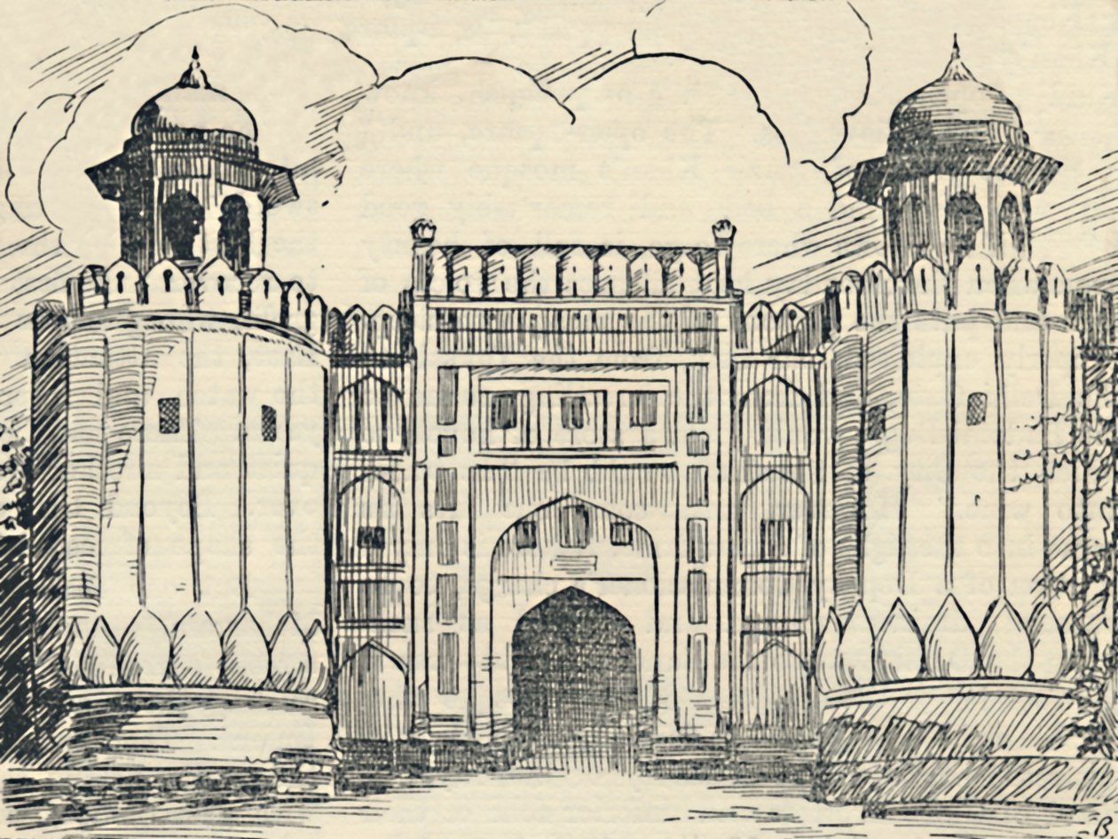 Das Haupttor - Lahore Fort von Unbekannt