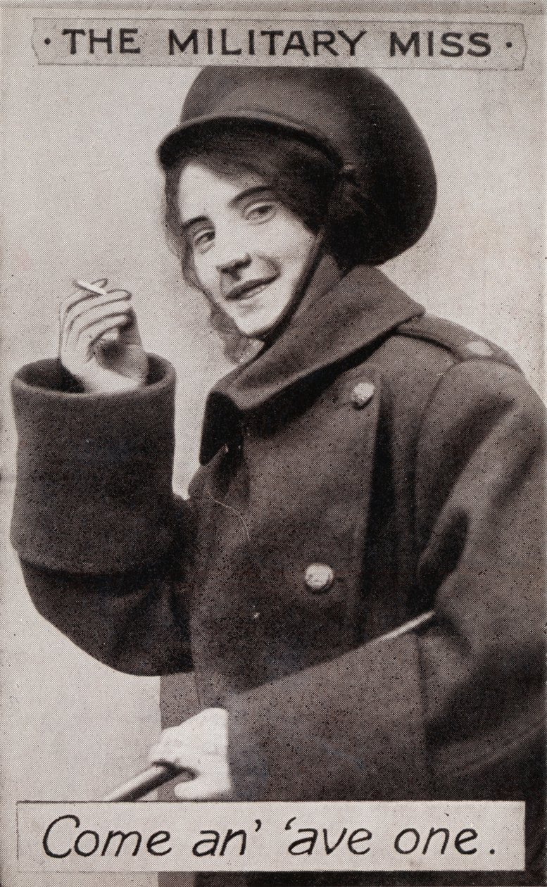 Die Militärdame - Komm und hab eine, ca. 1914 von Unbekannt