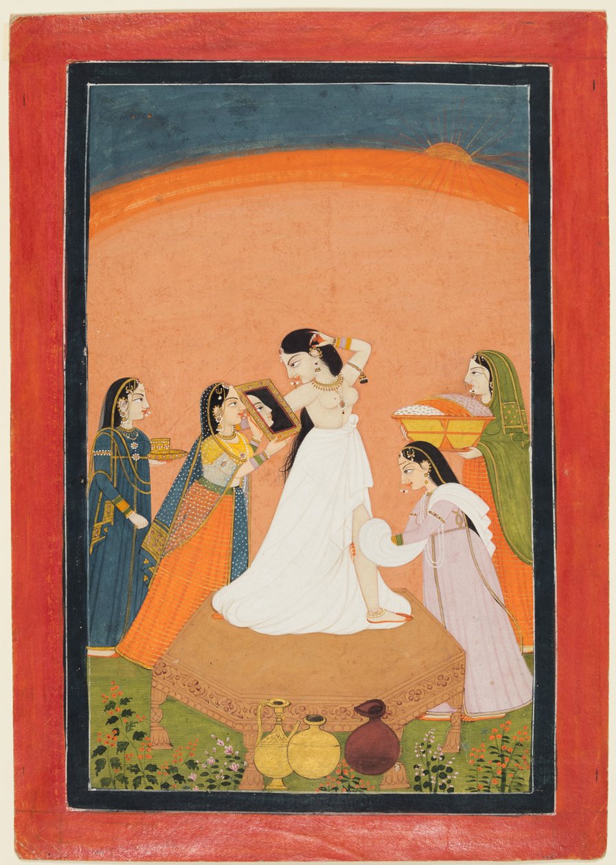 Die Morgentoilette, 1810-25 von Unbekannt
