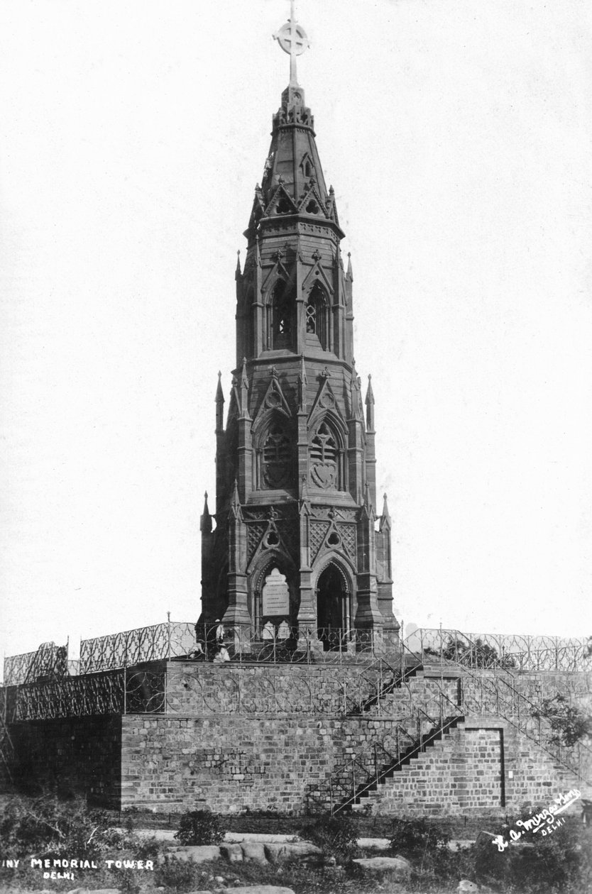Der Meutereidenkmal-Turm, Delhi, Indien, 20. Jahrhundert von Unbekannt