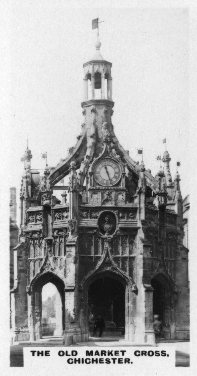 Der alte Marktkreuz, Chichester, West Sussex, 1920er von Unbekannt